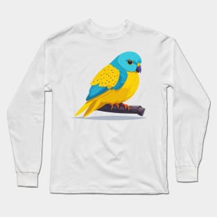 Cute Budgie Long Sleeve T-Shirt